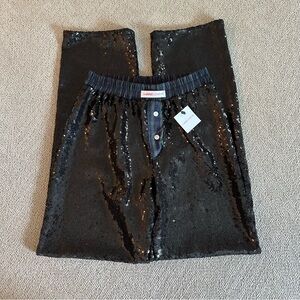 HAND OVER - Ex-Boyfriend Cesar Long Sequin Pants - Size XS - NWT ✨